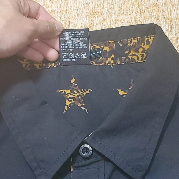 Enyce Men's Button Up Short Sleeve 4XL - Picture 5 of 6